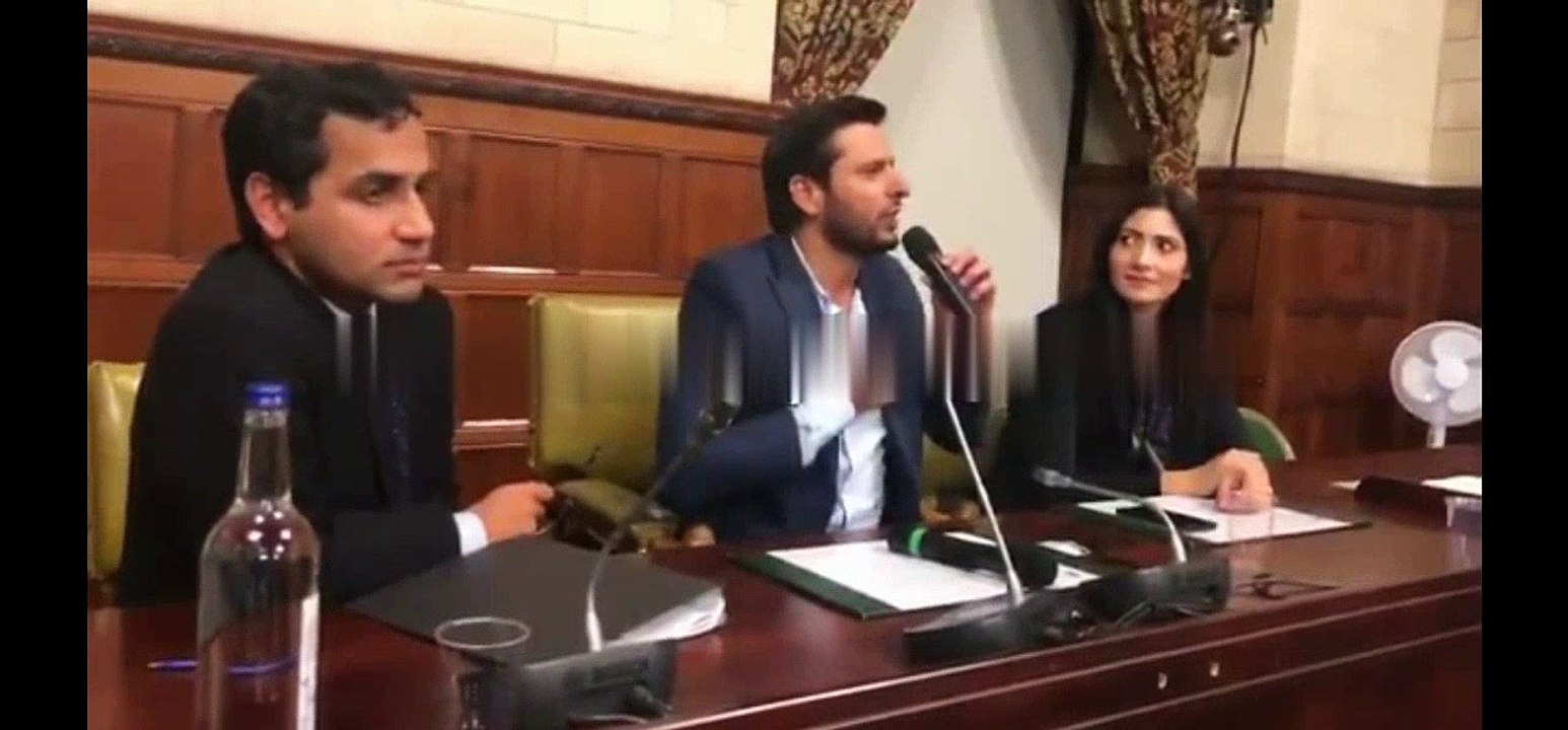 Shahid Afridi Speech About Kashmir | Kashmir Want Independent State | Its Not For India Nor For Pakistan
