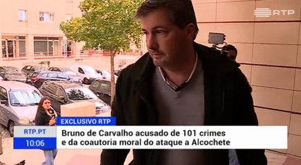 Bruno de Carvalho acusado de 101 crimes