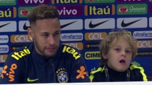 Neymar’ın oğlu, Richarlison ile kuş dansı yapmasını istedi