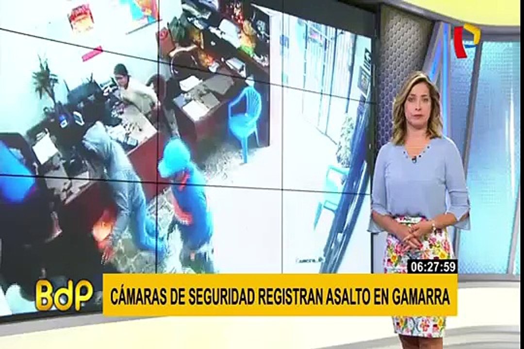 Gamarra: delincuentes roban más de 16 mil soles en tienda de telas