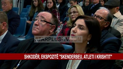 SHKODËR, EKSPOZITË “SKENDERBEU, ATLETI I KRISHTIT”
