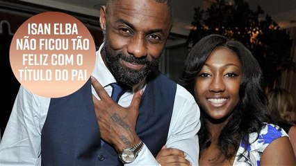Isan Elba diz que é estranho ser filha do homem mais sexy do mundo