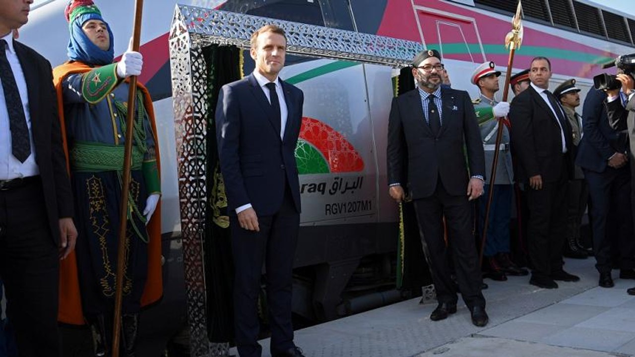 La ligne de TGV reliant Tanger à Casablanca ent...