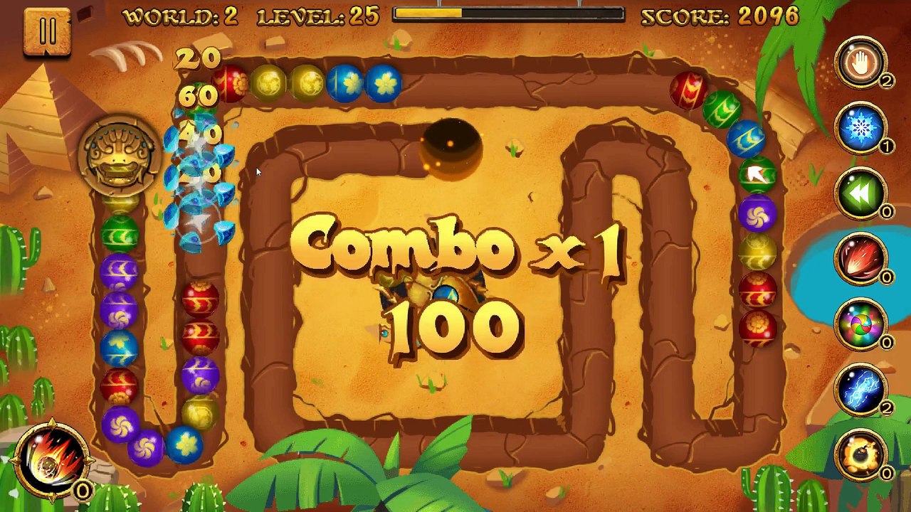 JUNGLE MARBLE BLAST.partie 25