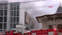 Dha İstanbul - Tophanede Müze İnşaatında Yangın
