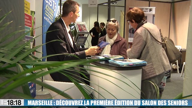 Le parc Chanot à Marseille accueille pour la première fois un salon dédié aux séniors