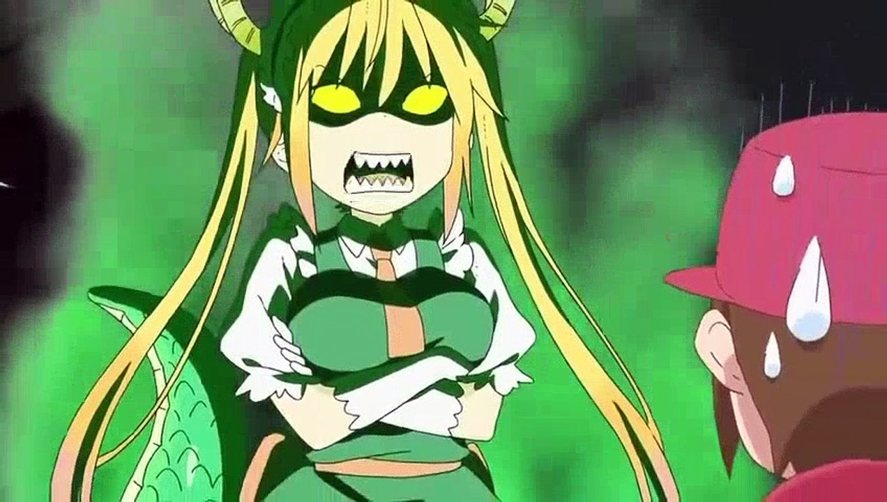 Maid Dragon Ep 1 Eng Dub Video Dailymotion