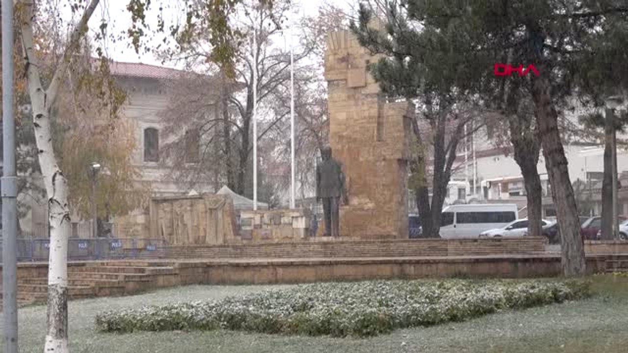 Sivas'ta Kar Yağışı