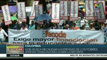Colombia: ESMAD reprime manifestación estudiantil pacífica