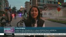 ESMAD reprime movilización de estudiantes en Colombia