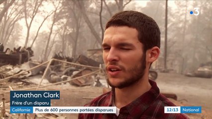 Californie : plus de 600 personnes portées disparues