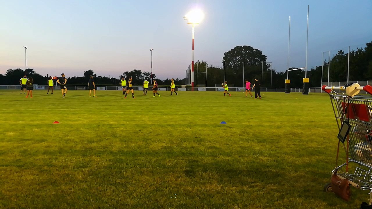 Séance de Touch-Rugby de reprise pour nos sénio...
