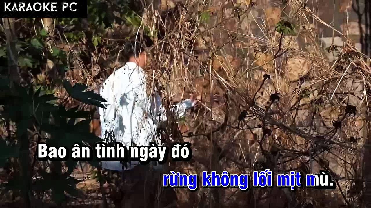 Karaoke Trả Lại Người Tình - Quang Lập