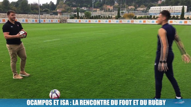 Du football au rugby, retrouvez l'entretien croisé entre les Argentins Lucas Ocampos (OM) et Facundo Isa (RCT)
