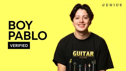boy pablo "Sick Feeling" Official Lyrics & Meaning | Verified