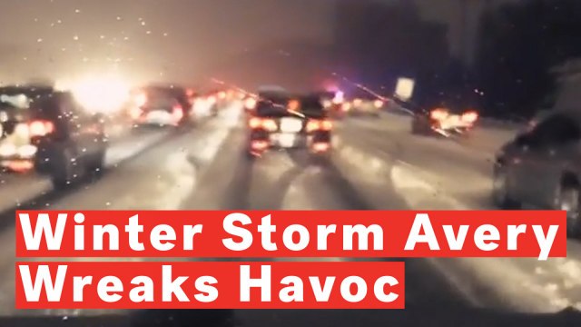 Winter Storm Avery Slams Tri-State Area With Several Inches Of Snow