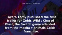 Zoids Wild King of Blast Gets First Teaser Trailer