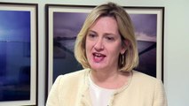 Amber Rudd 'delighted' to become work and pensions secretary