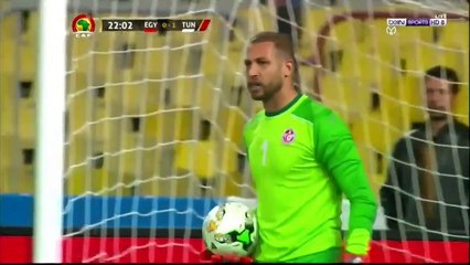 ملخص مباراة مصر وتونس 3-2 - هدف محمد صلاح الخرافى وجنون المعلق - تصفيات افريقيا