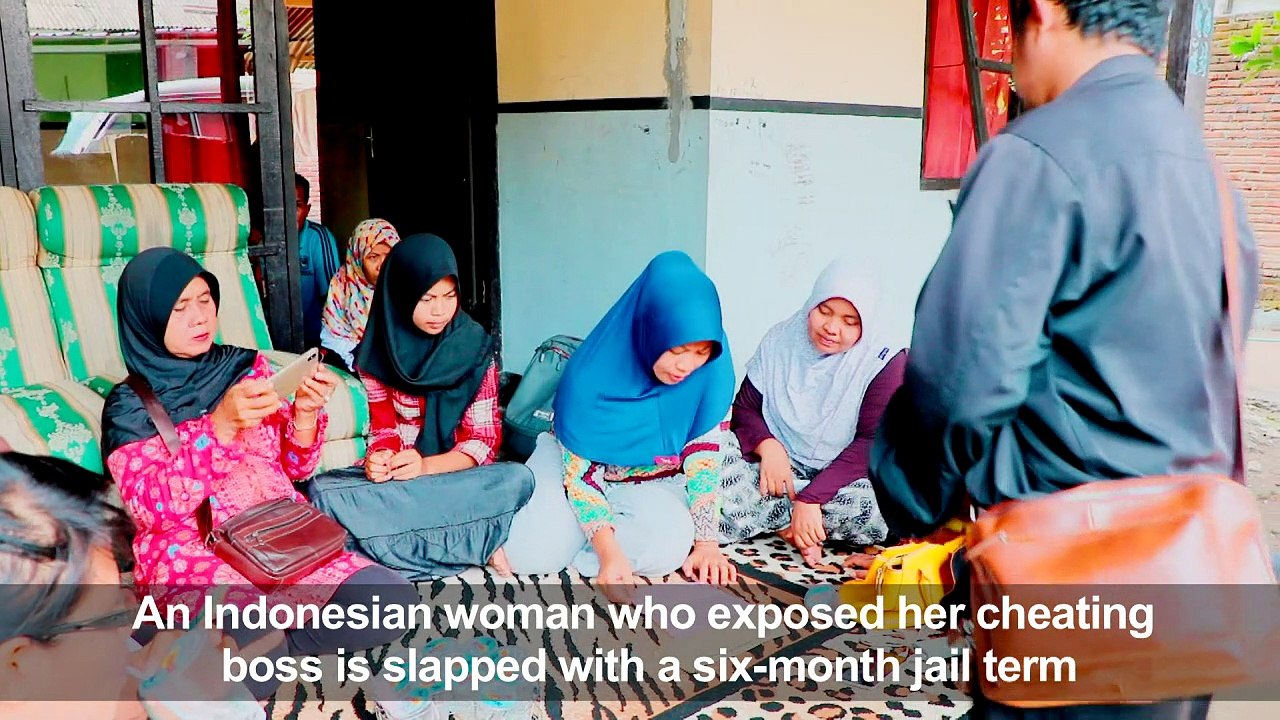 Indonesian woman gets jail after exposing philandering boss