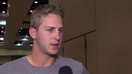 Goff reacts to Halle Berry's tweet about Rams' audible