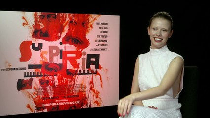 Dakota Johnson massaged Mia Goth's feet on Suspiria set