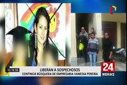 Liberan a principales sospechosos del caso de mujer desaparecida en Cajamarca