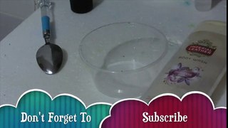 how to make slime with body wash and Shampoo !!  slime with body wash and Shampoo