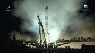 Launch of Soyuz-FG Rocket on Return to Flight Mission with Progress MS-10