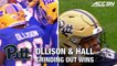 Pitt RBs Qadree Ollison & Darrin Hall Leading The Way