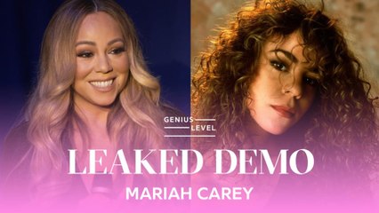 Mariah Carey Confirms Leaked Teenage Demo Is Real | Genius Level