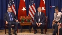 Cumhurbaşkanı Erdoğan, ABD Başkanı Trump'la Telefonda Görüştü