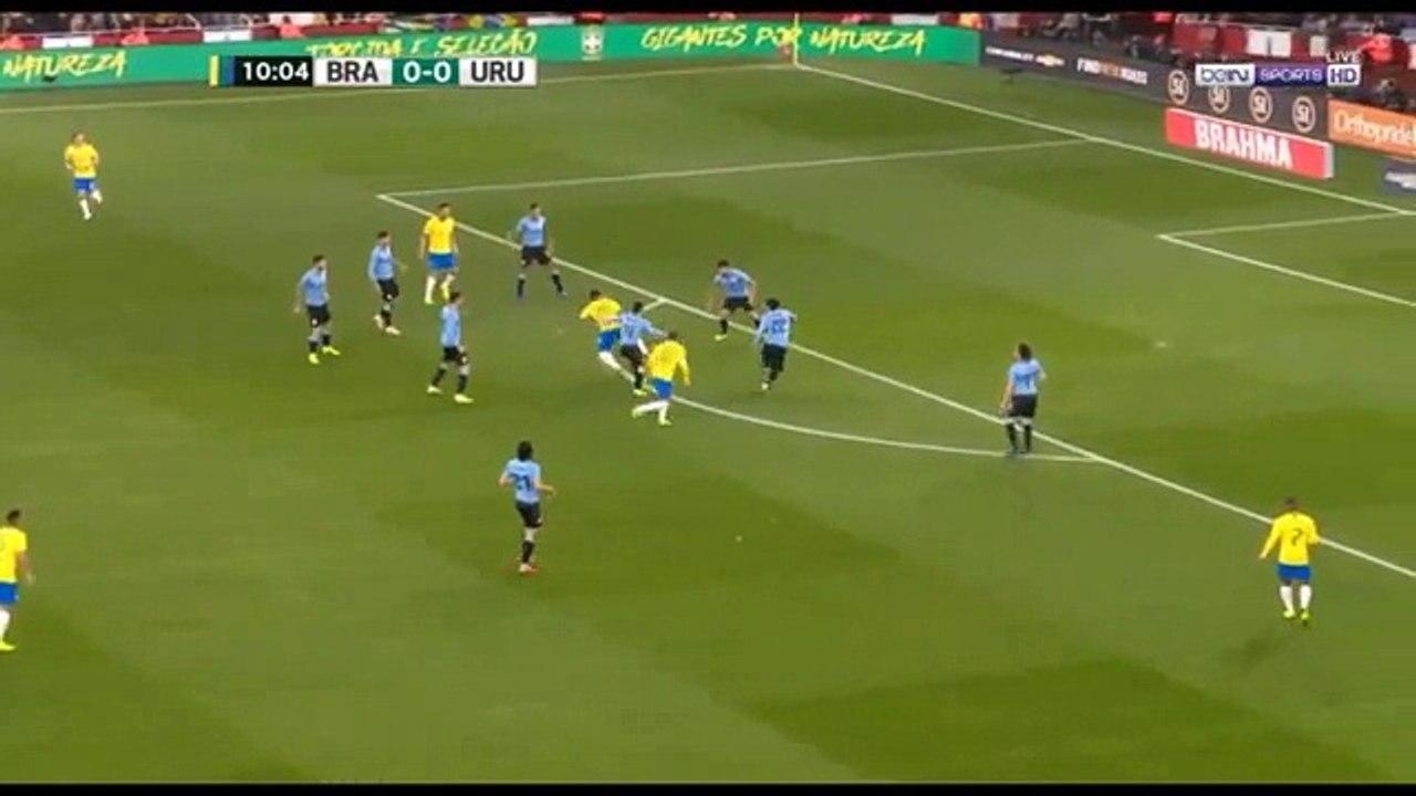 Neymar Offside Goal - Brazil vs Uruguay 0-0 16/11/2018