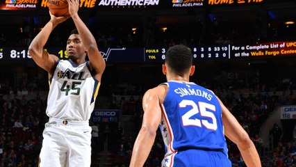 Donovan Mitchell vs. Ben Simmons Rookie Season Highlight