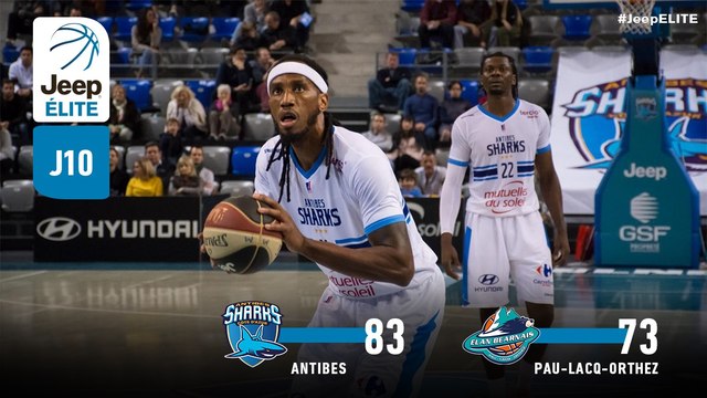 Jeep® ÉLITE : Antibes vs Pau-Lacq-Orthez (J10)
