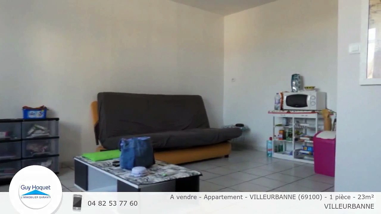 A vendre - Appartement - VILLEURBANNE (69100) - 1 pièce - 23m²