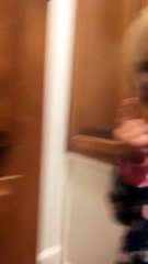 Little Girl Makes Huge Mess Doing Makeup