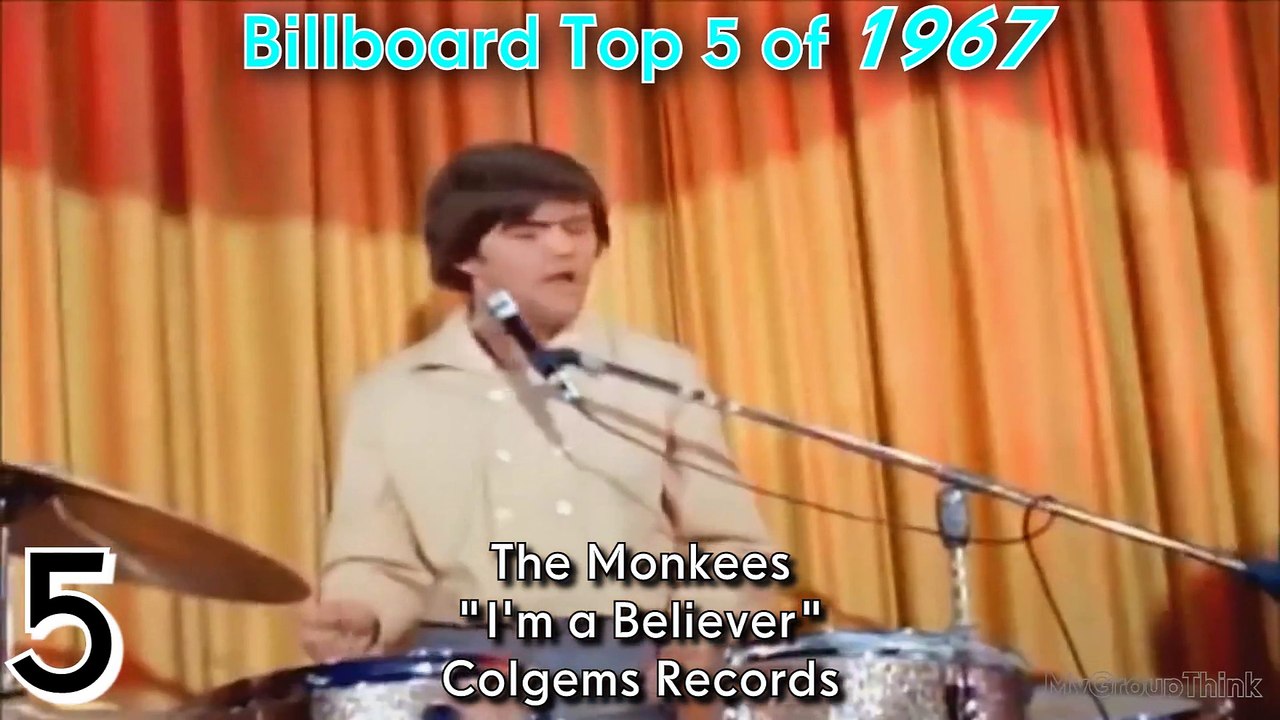 75 Years of Billboard Top 5 Hits, Part 2 (1960-1979)