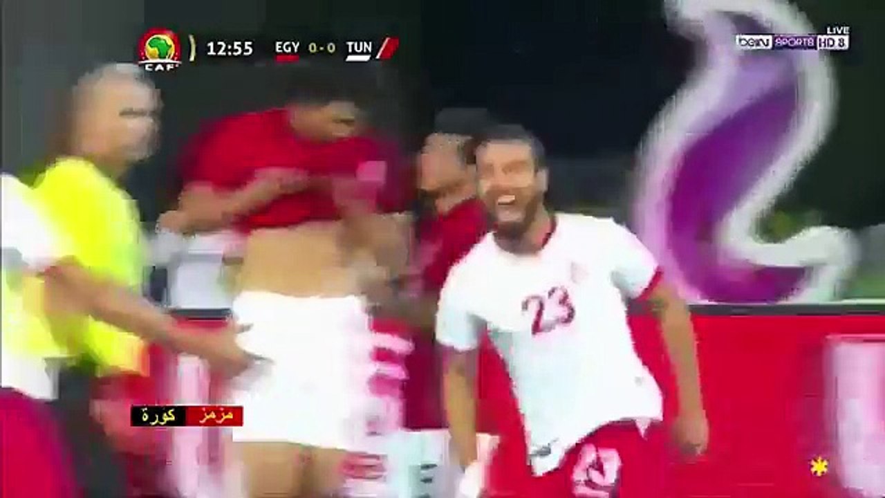 ملخص مصر وتونس 3-2 كامل جنوون رؤف خليف-صلاح يسج...