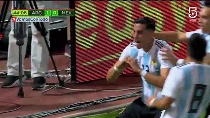 1-0 Gol de Funes Mori - Argentina 1 - 0 México 16.11.2018 [HD]