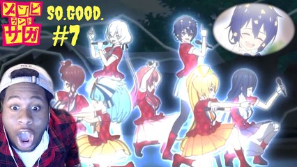 THE MOST EXCITING EPISODE! I WAS DANCING! | Zombieland Saga #7 FULL REACTION [ ゾンビランドサガ]