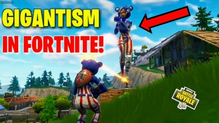 *GLITCH* Giants In Fortnite...! - Fortnite Crazy Glitches!