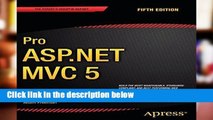 D.O.W.N.L.O.A.D [P.D.F] Pro ASP.Net MVC 5 (Expert s Voice in ASP.Net) [A.U.D.I.O.B.O.O.K]