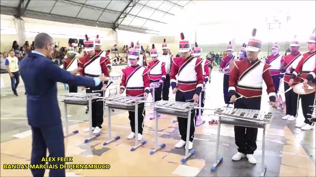 BANDA DE PERCUSSÃO CLOTILDE DE OLIVEIRA 2018 | COBANPE 40 ANOS | CONCURSO DE BANDAS DE PERNAMBUCO