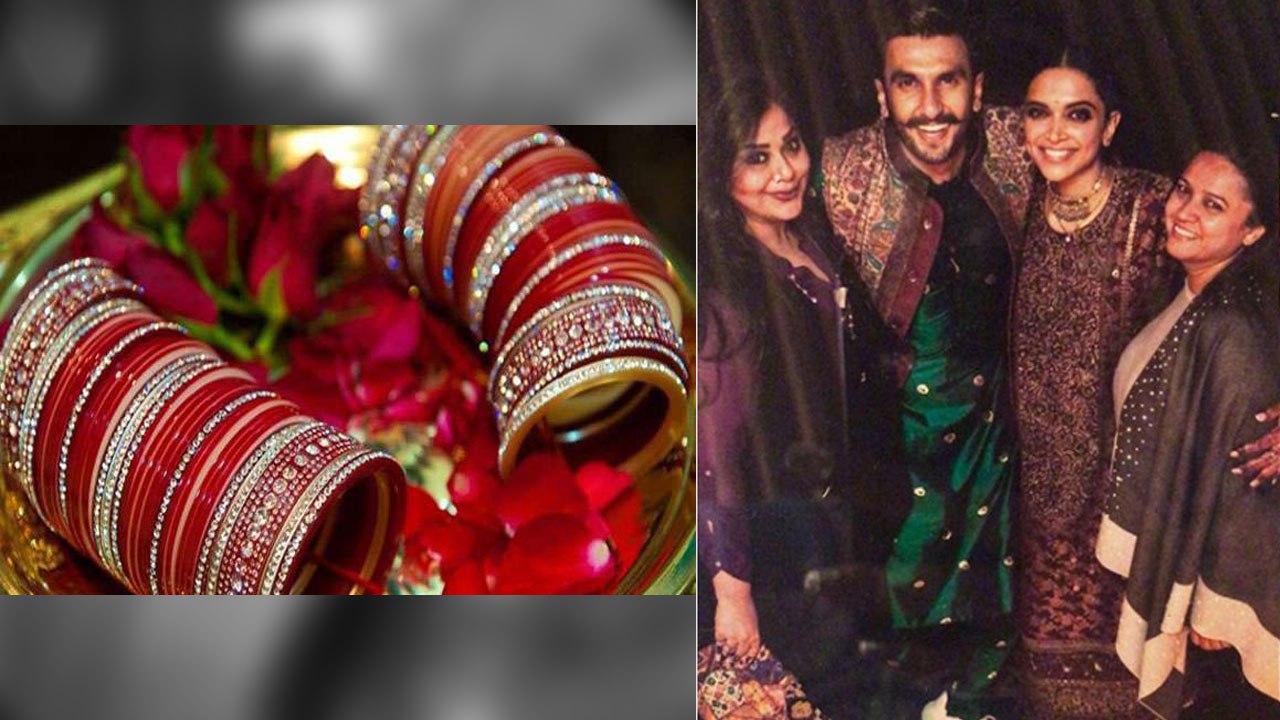 Deepika Padukone & Ranveer Singh stun in FIRST photo from the chooda ceremony | FilmiBeat