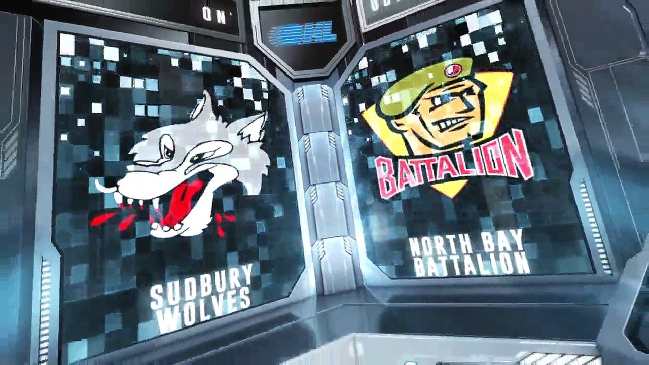OHL Sudbury Wolves at North Bay Battalion