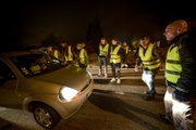 Gilets jaunes dans les Vosges : blocage du rond-point de Chavelot