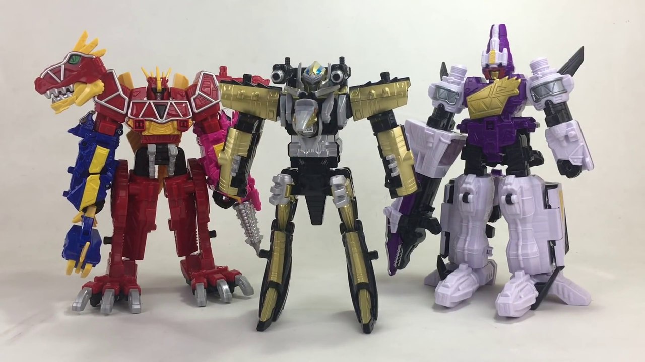 Power Rangers Dino Super Charge Ptera Charge Megazord || Keith's Toy Box