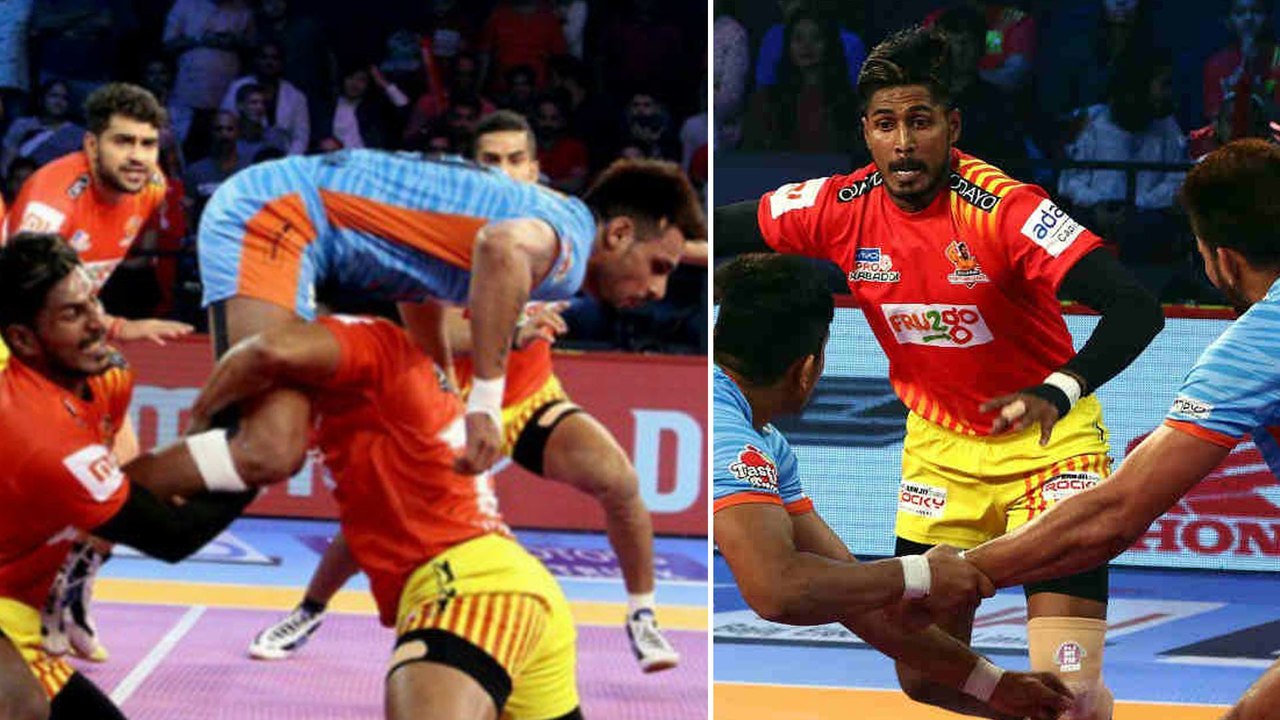 Pro Kabaddi League 2018 : Gujarat Fortunegiants Beat Bengal Warriors 35-23 | Onendia Telugu