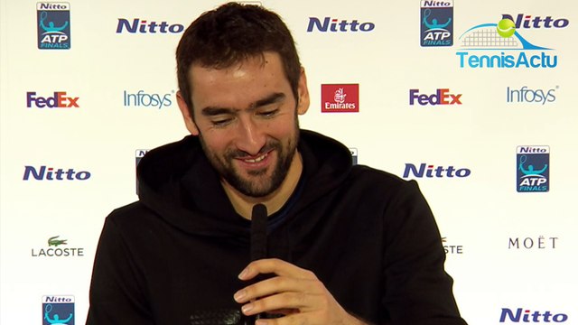 ATP - Nitto ATP Finals 2018 - Marin Cilic : J'ai 5 jours pour m'entrainer pour la Coupe Davis, ça ira